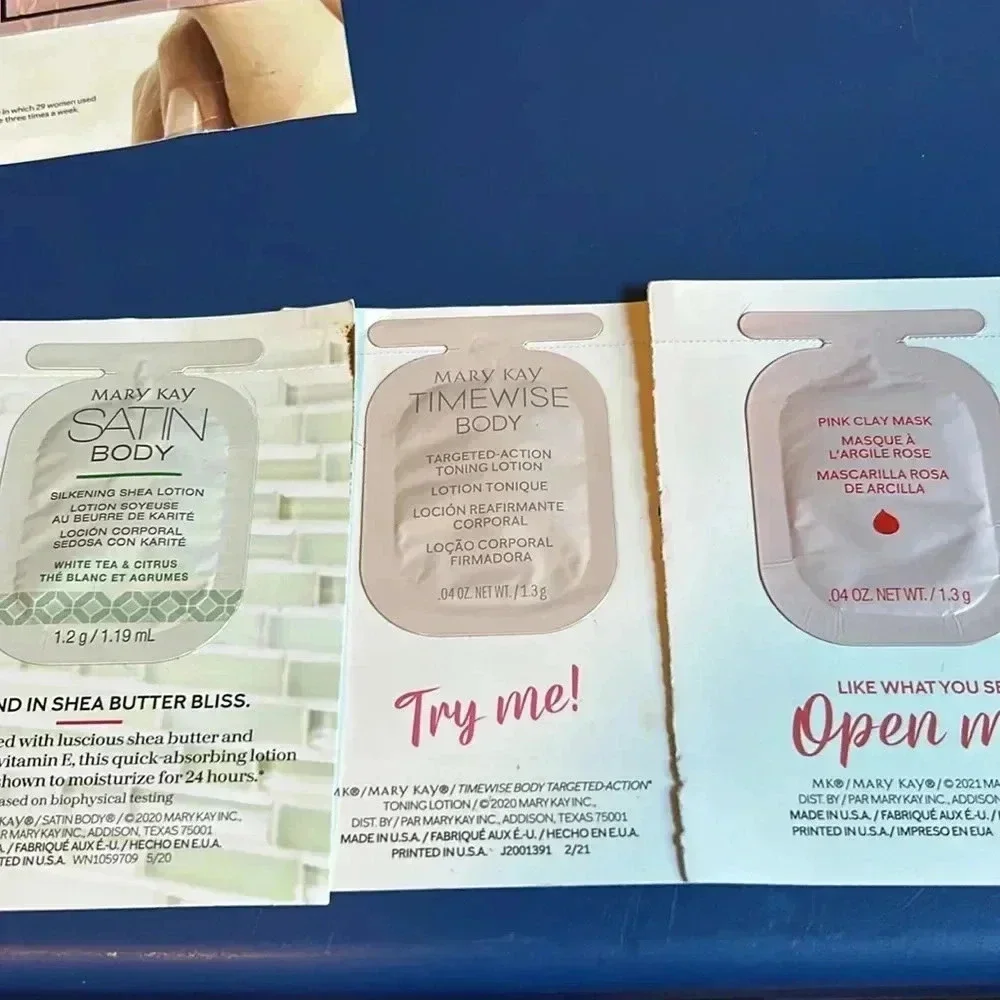 Skincare Body care samples‎